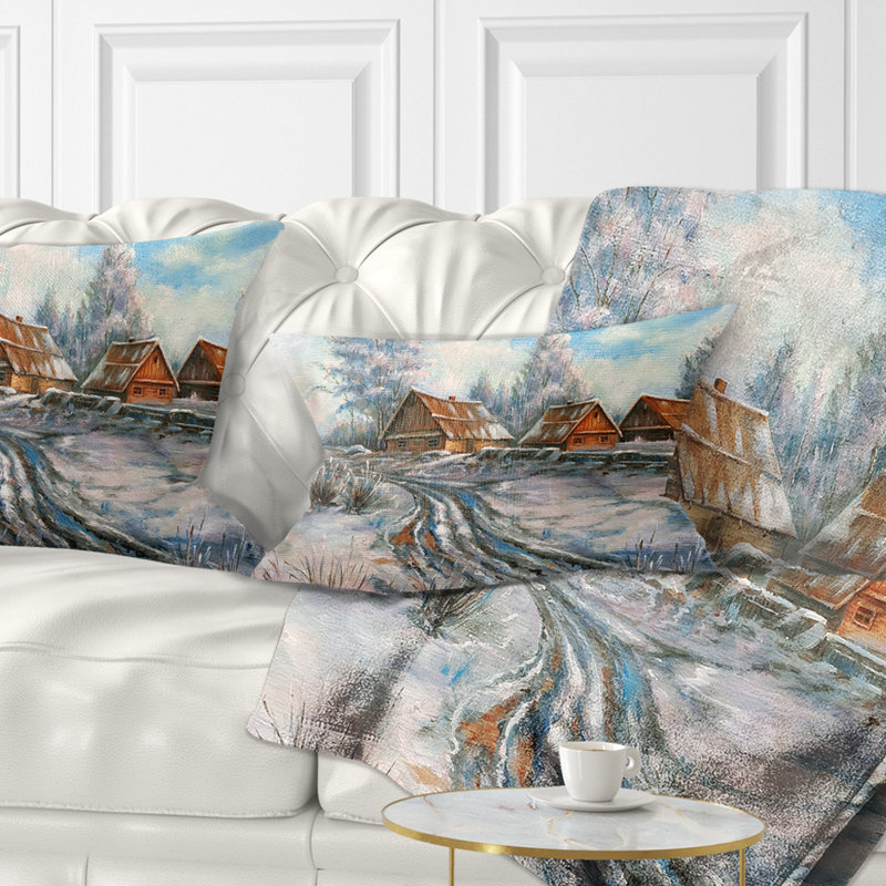 Coussin Landscape, Rectangulaire, 12 po x 20 po