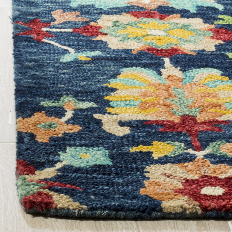 Porterfield Hand Tufted Wool Oriental Rug, Rectangle 4' x 6'