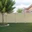 Horizontal Fence 5 in. x 5 in. x 108 in. Sand Vinyl Line Post