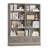 Akxel 47.2" W 3-Drawer Wood Grain Bookshelf-1625577717