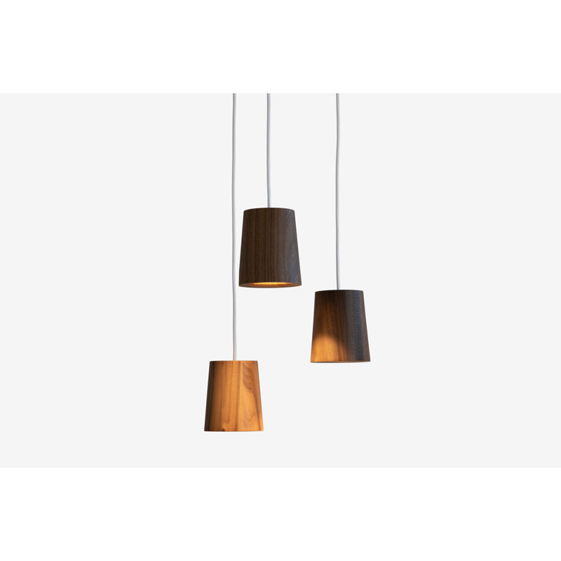 Solid 3 - Light LED Pendant