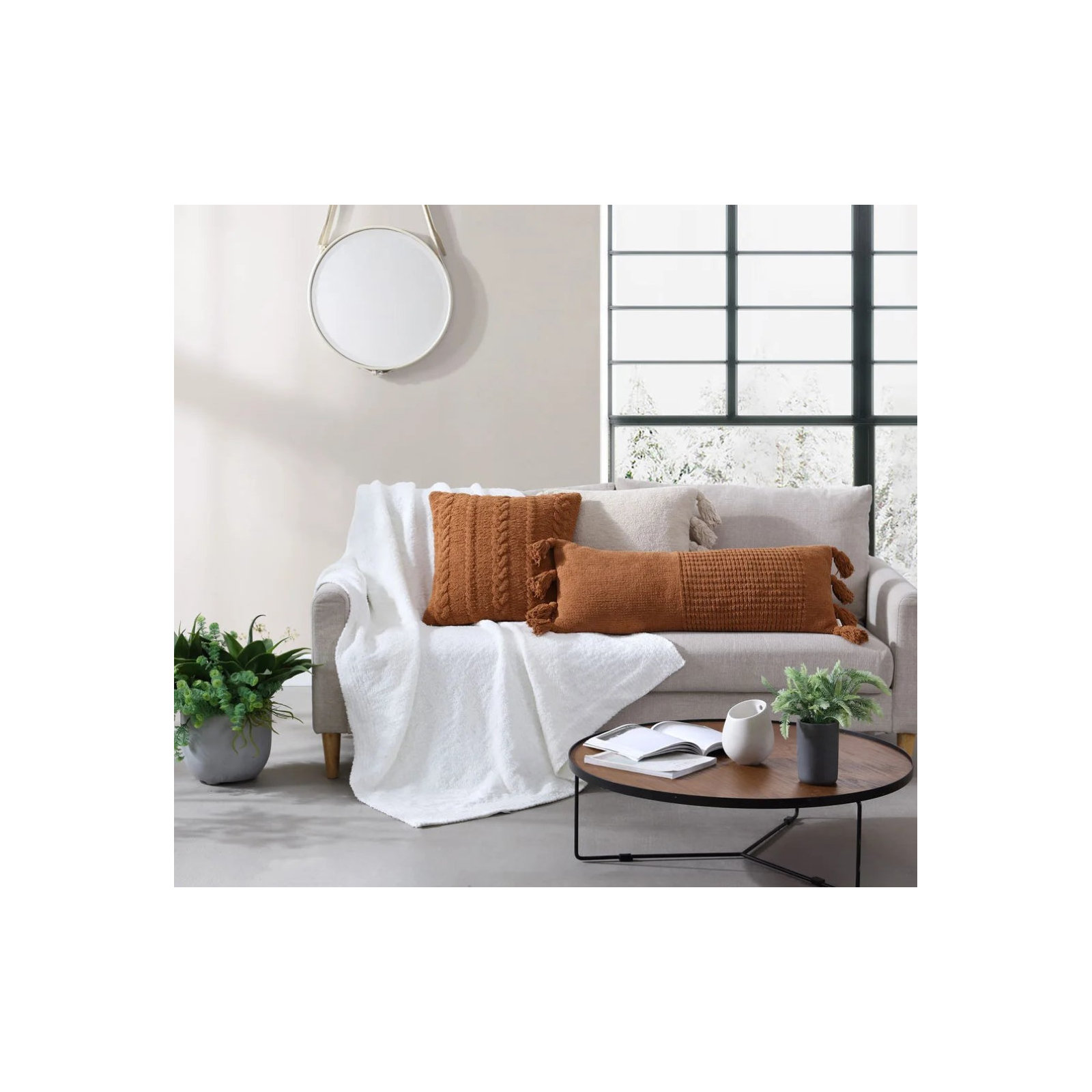 Snug Throw Blanket, Queen, Clear White