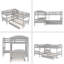 Lit simple en L avec lit gigogne-1951179367