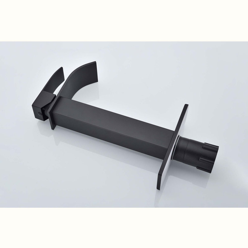 Single-Hole Single-handle Bathroom Faucet, Matte Black