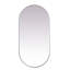 Elington Metal Oval Mirror-412955320-412955312