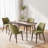 Modern Upholstered Dining Side Chair with Wooden Legs -1048585502-1048585503