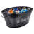 Trinx Large Personalized Metal Black Dog Toy Storage Bin-97744245