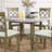 Marble Top Round Dining Table