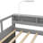 Priscyla Wood Daybed with 2 Trundles, 3 Storage Cubbies-2078704599