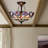 Glass Semi Flush Mount