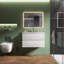Meuble-lavabo simple 30 po avec trop-plein en céramique avec trop-plein Derrance, pré-assemblé-2075475027-2025746527