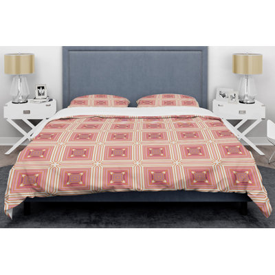  Ensemble de housse de couette rétro II Mid-Century