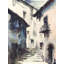 Street In Italy I Print by Janice Sadler-26761722-26761723