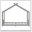 Lit simple au sol avec lattes de soutien, structure en bois massif pour enfants, pas de sommier tapissier et fabrication ouverte-129431805