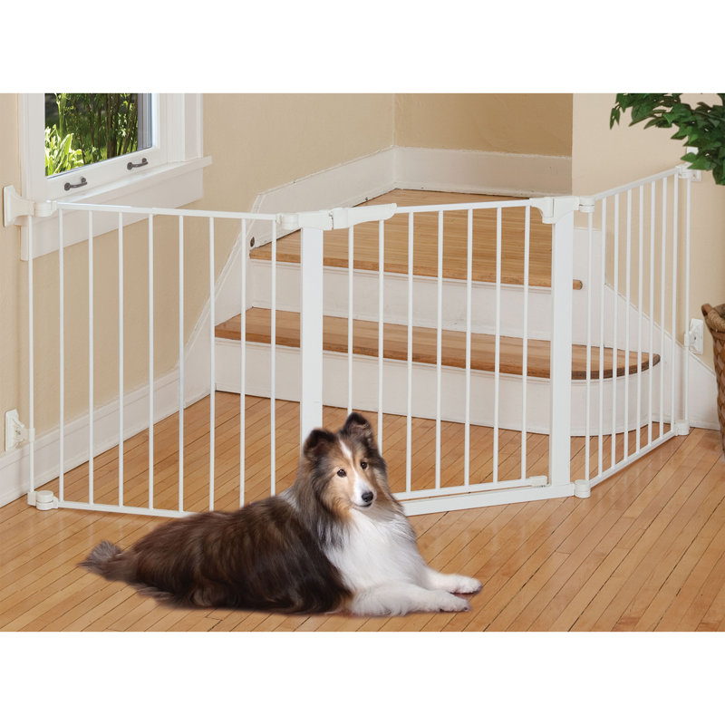 Metal Free Standing Pet Gate