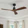 Nicola 52" 3 - Blade Standard Ceiling Fan with Remote Control