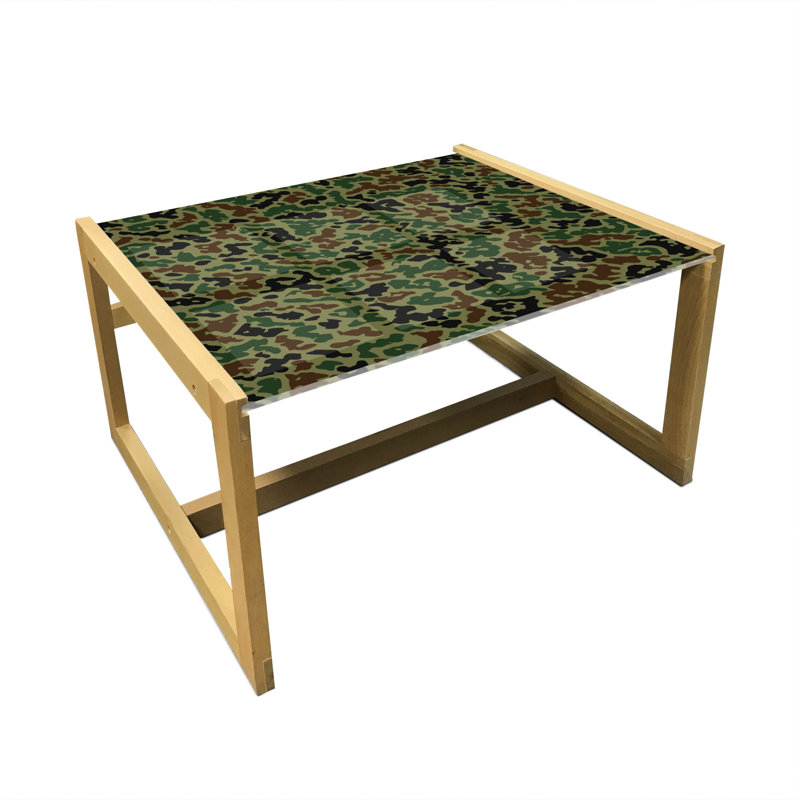 Iolaus Sled Coffee Table, 62cm H x 74cm W x 40cm D