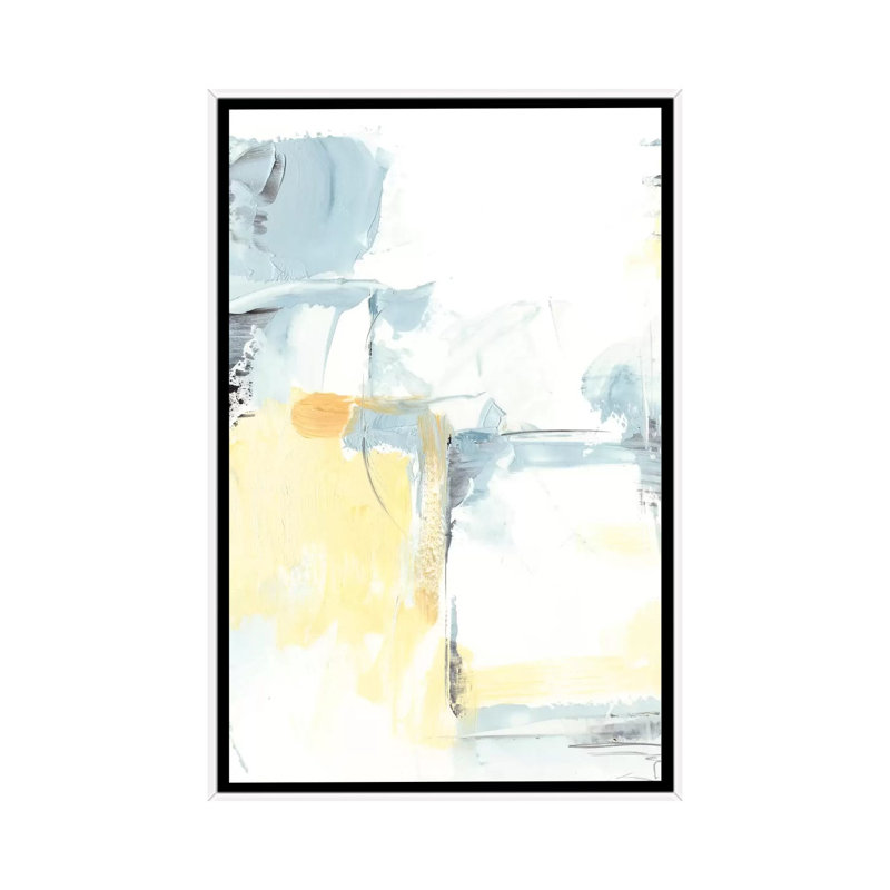 " Subtlety II " by Ethan Harper, 40" H x 26" W x 1.5" D, White Framed, No Mat