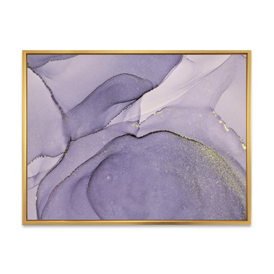 «Mauve et gris», impression sur toile