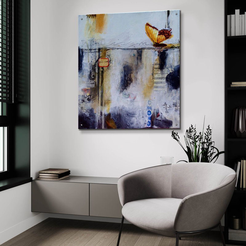 «Less Is More» par LovIsArt, verre acrylique Wal Art, H 36 po x l 36 po x P 0,2 po