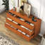 7 Drawer 55.12” Solid Wood Dresser With 2 Sockets and 2 USB Ports-1298838962
