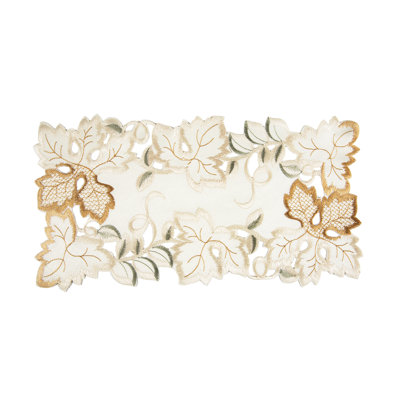 Shenna Cutwork Embroidered Tray Cloth