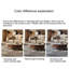 Ensemble de tables basses modernes supercristallines avec rangement