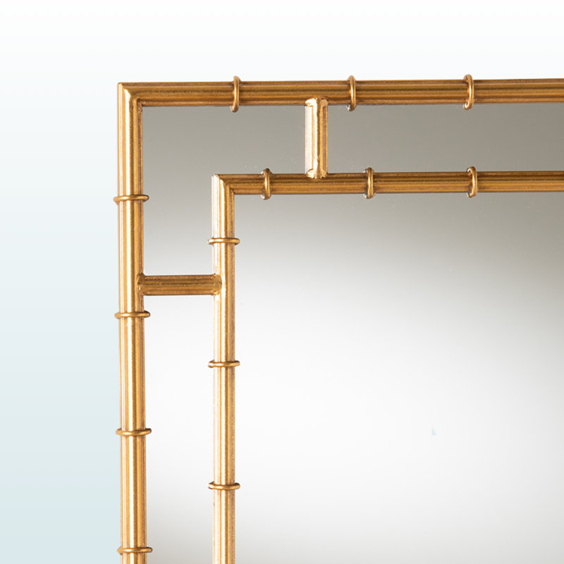 Miroir mural en bambou Sequoia