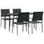 Blough 4 - Person Patio Dining Set with Rectangular Table-1920797389