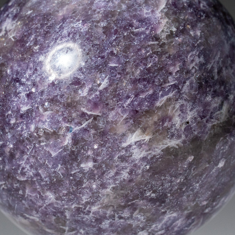 Genuine Polished Lepidolite (2.75") Sphere from Madagascar