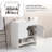 23.6'' Single Bathroom Vanity Base Only
