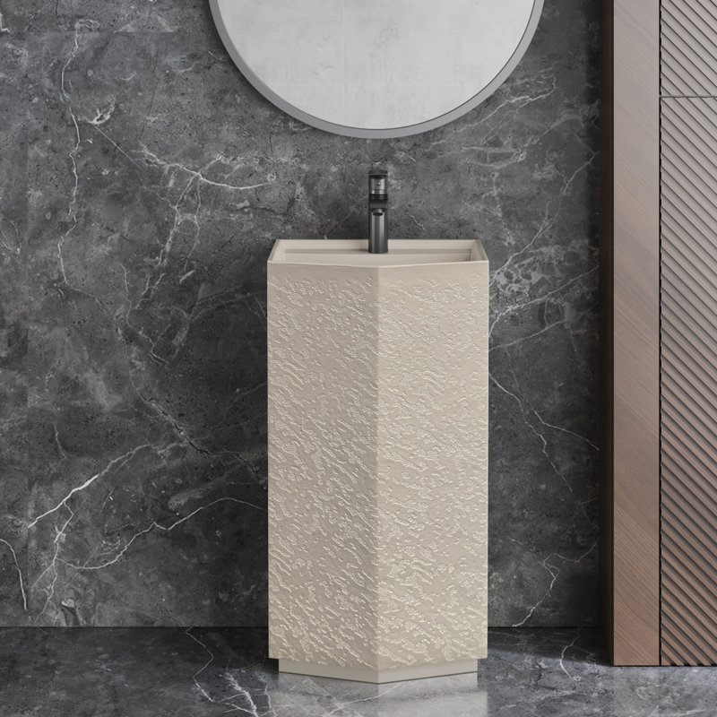 Lavabo de salle de bain 34 po