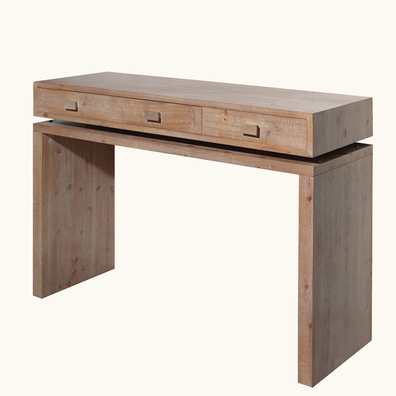 Rustic Wooden Console Table