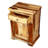 Traci 26'' W Solid Wood Nightstand-79634114