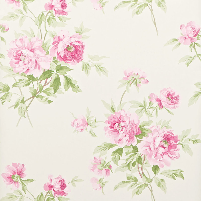 Adele 10.05m x 68.6cm Matte Wallpaper Roll, Light Pink