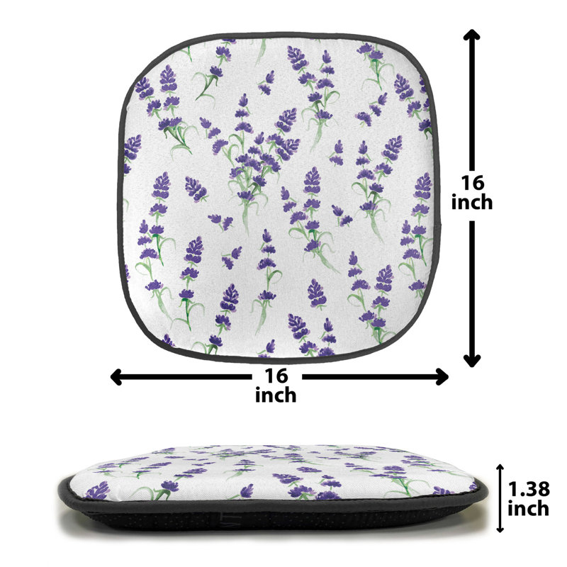 Outdoor 1.38'' Dining Chair Seat Cushion