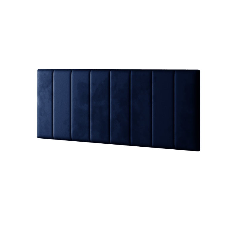 Ohioville Divan Bed Base, Royal Blue, No Drawer, Double (4'6)