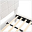 Lit flottant avec lumière Boucle, grand, blanc-1479341335