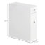 Armoire de rangement pour salle de bain en bois avec 2 tiroirs Schœneck-232396017