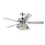 Ventilateur de plafond 5 pales avec télécommande, ensemble d’éclairage inclus Sedgley