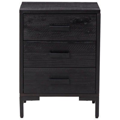 Audina 11.8'' W Solid Wood Nightstand
