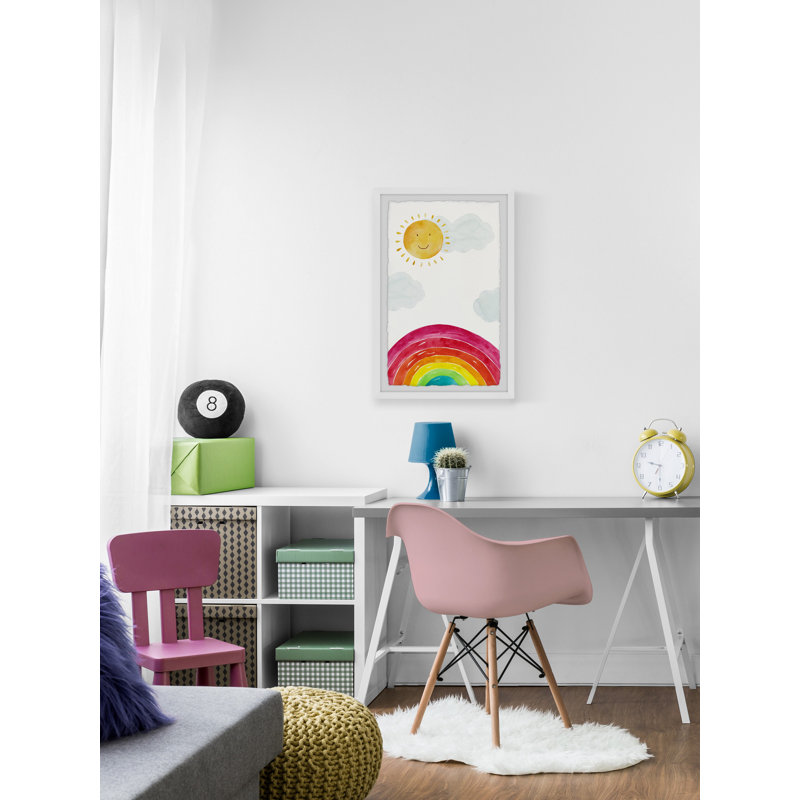 «Gaudette Be a Rainbow», reproduction encadrée, H 30 po x l 20 po x P 1,5 po