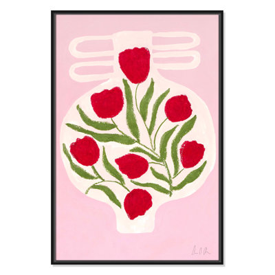 Vase No. 02 Print by Camilla Bergqvist