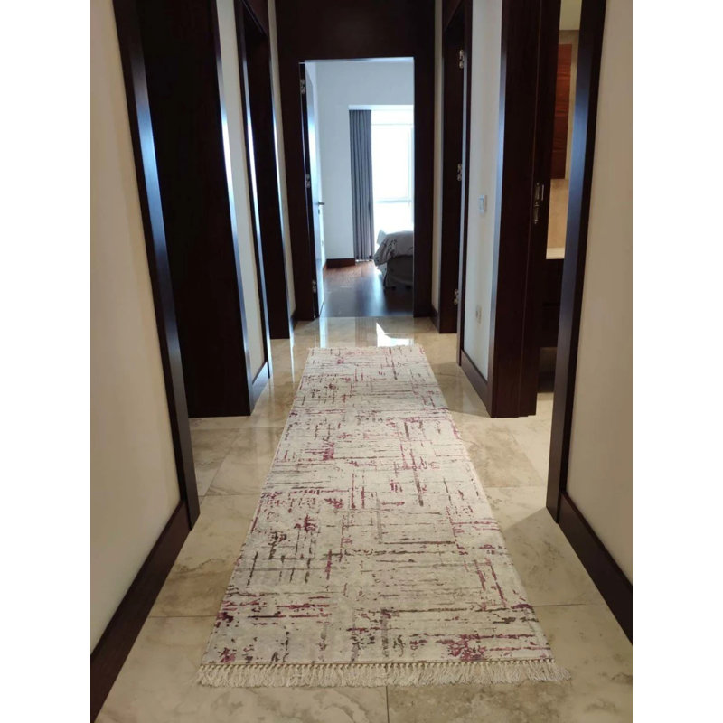 Tapis Masanao avec envers antidérapant, Tapis de couloir 3 pi 3 po x 9 pi 2 po