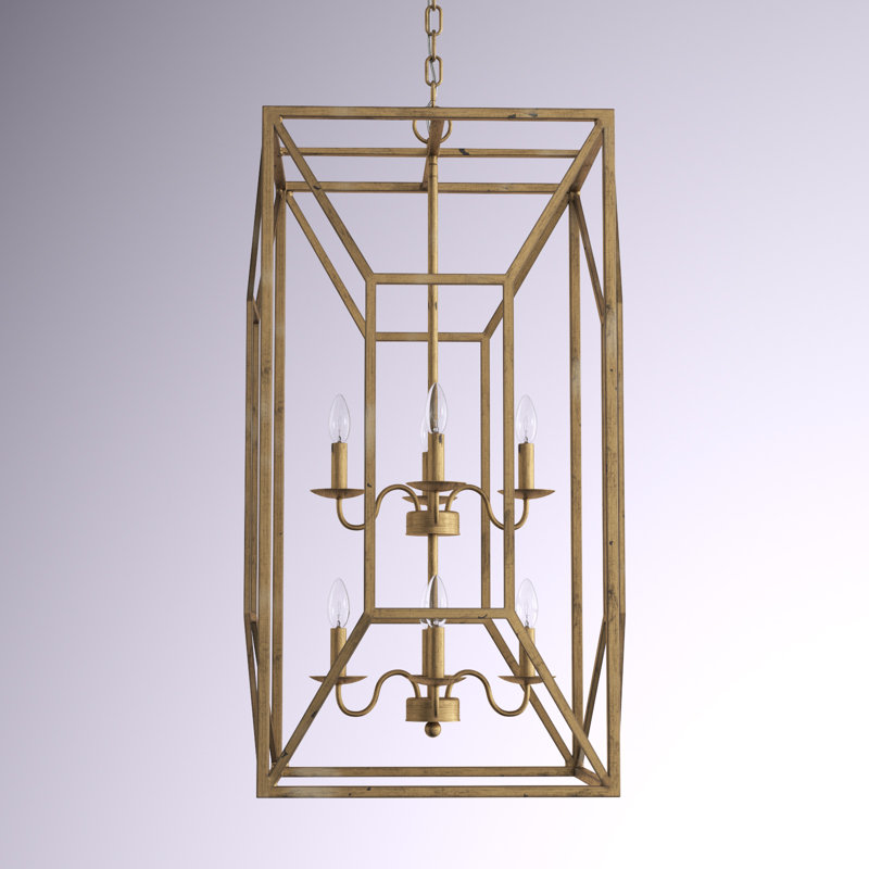 Linhilde 8 - Light Lantern Square / Rectangle Chandelier