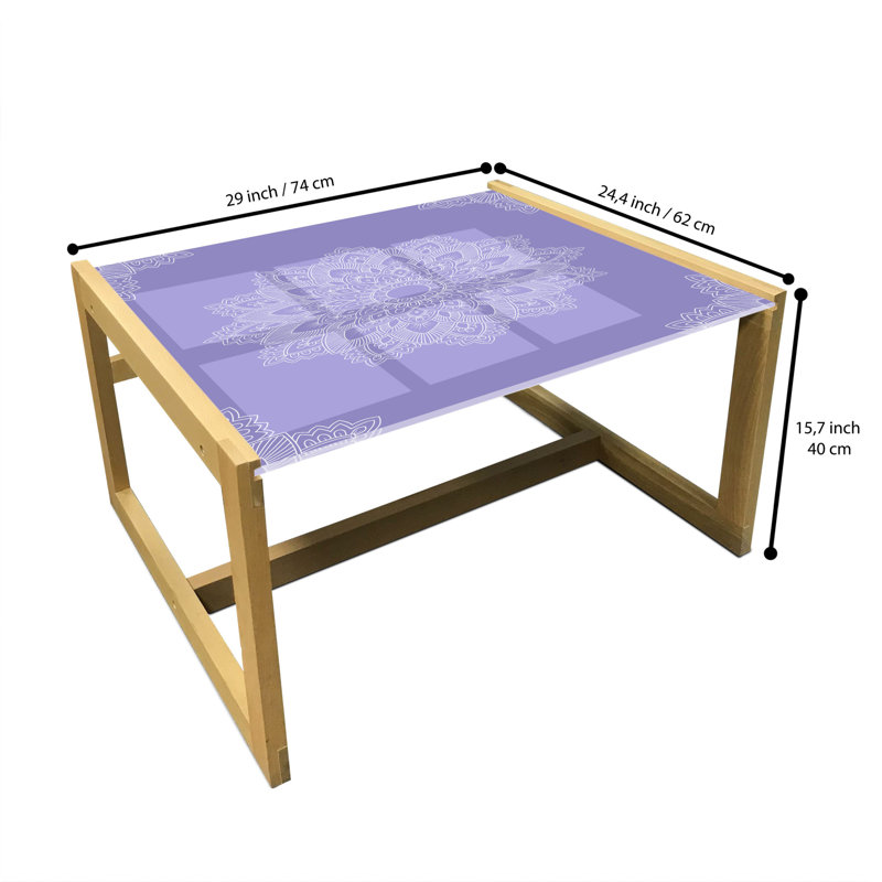 Jalna Sled Coffee Table, 40cm H x 74cm W x 62cm D