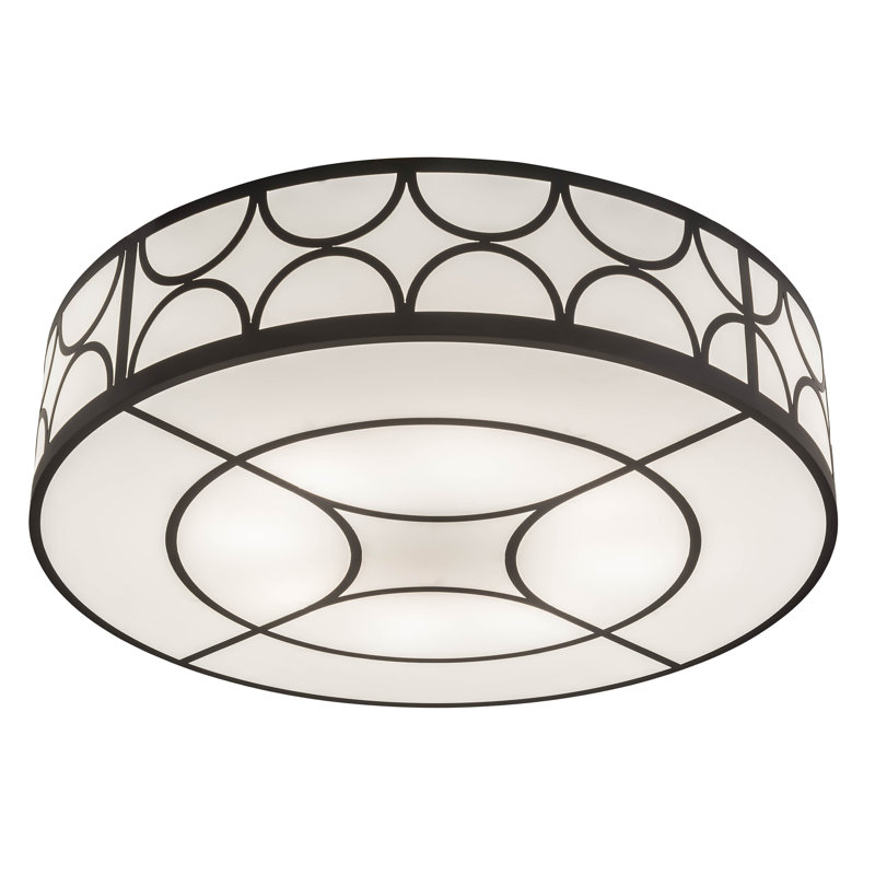 Retro Acrylic Flush Mount