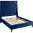 Dymph Upholstered Wingback Bed-63427116-63427122