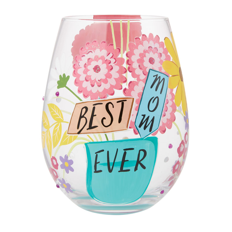Verre à vin sans pied Lolita Best Mom Ever