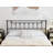 Metal Headboard - Adjustable Height - Only For Bedroom, Rustic Farmhouse Style, Attach Frame-1171318204-1171318203